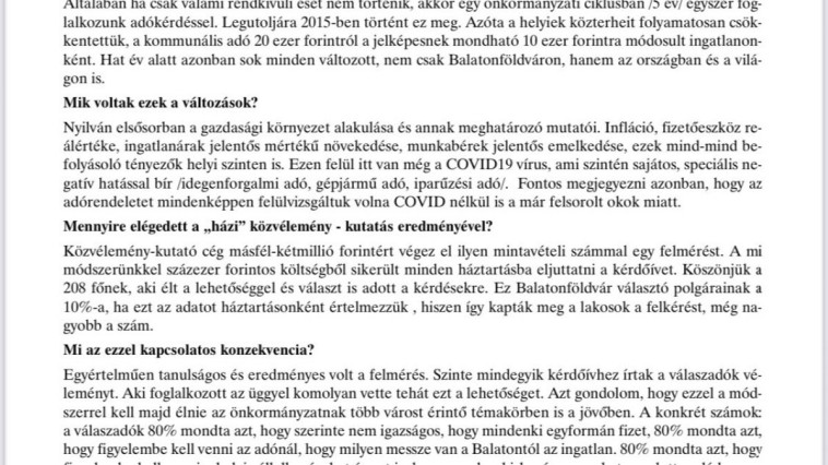 BEJÖTT A POLGÁRMESTER JÓSLATA