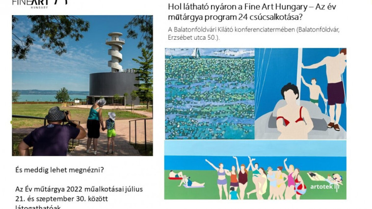 Csúcsalkotók a Balatonon!