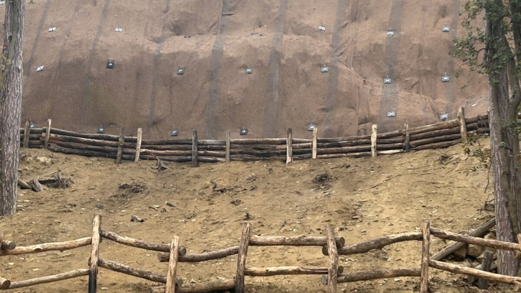 ELKÉSZÜLT A KEMPING UTCAI PARTFAL STABILIZÁCIÓJA