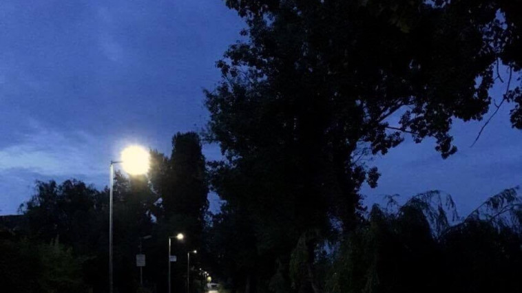 Elkészült a Tó utca közvilágítása