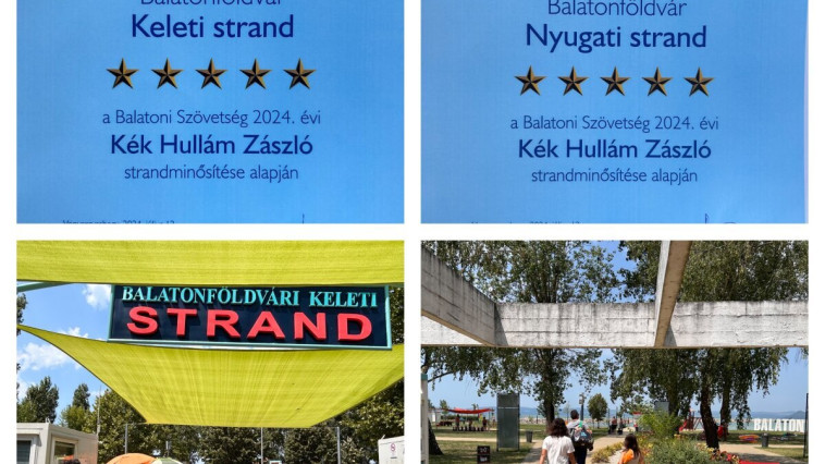 KÉK HULLÁM ZÁSZLÓ