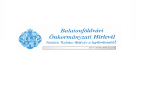 Megjelent a Balatonföldvári Önkormányzati Hírlevél