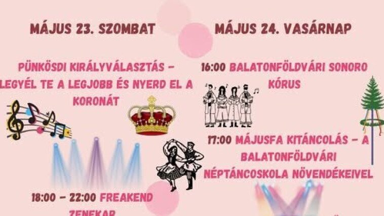 PÜNKÖSD BALATONFÖLDVÁRON