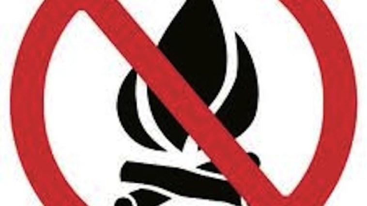 Tűzgyújtási tilalom!